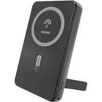 Dudao K14S+ 10 000 mAh 22,5 W magnetisk powerbank USB-A/USB-C, MagSafe, stativ – svart