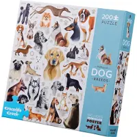 Crocodile Creek Dogs Pussel 200 Bitar