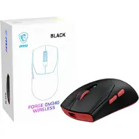 MSI Forge Gm340 W Trådlös Spelmus