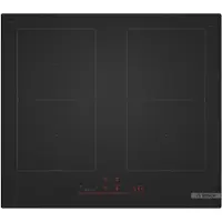 Bosch PVQ61CHB1E, Svart, Inbyggnad, 59,2 cm, Zon induktionshäll, Keramik, 4 zon(er)