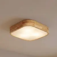 LINDBY Taklampa Tanju , dimbar, Ljust trä, Vardagsrum / matsal, Trä, Taklampa