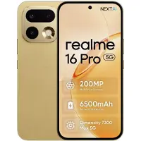 Realme 16 Pro 5G-smartphone, 256 GB, 8 GB RAM, Master Gold