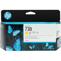 HP 738 Bläckpatron Gul