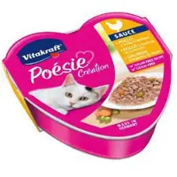 Vitakraft Poesie Kyckling Våtfoder För Katt 85gr 15 Enheter