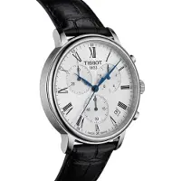 Tissot Carson Silver/Läder 41 mm