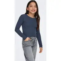 ONLY Tröja - Rib - KogNella - Ombre Blue - - 9-10 år (134-140) - Tröja
