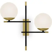 Maytoni Vägglampa Nostalgia, dimbar, Vardagsrum / matsal, Glas, Modern, Vägglampa, vägglampa inomhus