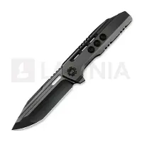 We Knife Gunwale fällkniv, Gray Titanium, Polished