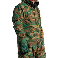 686 - Skidjackor - M Nightline Insulated Jacket Camo för Unisex - Storlek M - Khaki