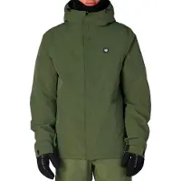 686 - Skidjackor - M Foundation Insulated Jacket Fatigue Green för Unisex - Storlek M - Grön