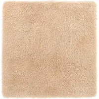 vidaXL Ryamatta med lång lugg NAVARRA beige 120x120 cm polyester