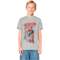 Mister tee Spiderman Comic T-shirt Med Korta ärmar