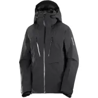 Salomon - Skidjackor dam - Brilliant 2.0 Jacket W Deep Black för UnisexTrä - Storlek L - Svart
