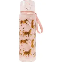 Euromic Vattenflaska - 600 ml - Leopard - - One Size - Vattenflaska