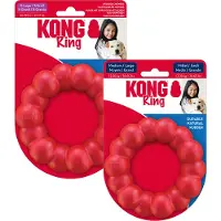 Kong Leksak Ring Classic Röd M/l 11cm