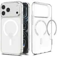 Spigen iPhone 17 Pro Max/18 Pro Max Liquid Crystal Mag MagSafe Skal - Klar