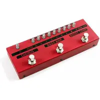 Take One Multifunktionell elektrisk gitarr effektpedal: Reverb, Chorus, Delay, Metal Stompbox red