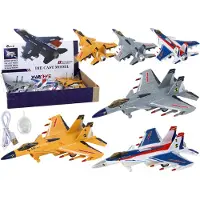 Lean Toys fly med roterande propeller Jaktfly blanding (specialeffekter)