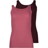 Skiny Topp rosa / vinröd