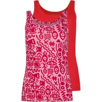 Skiny Topp rosa / röd