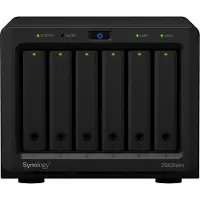 Synology Disk Station DS620slim - NAS-server - 6 fack - SATA 6Gb/s - RAID 0, 1, 5, 6, 10, JBOD - RAM 2 GB - Gigabit Ethernet - iSCSI support