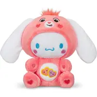 Troetelbeertjes Cinnamoroll Klädd Som Love-a-Lot Bear 9" Plush, Rosa - Mjuk, Kramvänlig Bästa Vän!