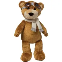 Manhattan Toy Aviator Teddy Bear 12" Plush med Goggles och Scarf