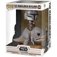 Funko POP! The Mandalorian Stjärnornas Krig Mandalorian På Blurg-figur