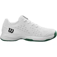 Wilson Rush Pro L Junior Tennis Skor - Vit/Bosphorus, Storlek 1.5 US