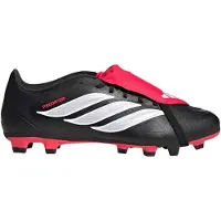 Adidas Predator Club Fold-over Tongue Fxg Immortal Dna - Svart/vit/lucid Red, storlek 44