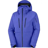 Salomon - Skidjackor - Brilliant 2.0 Jacket M Clematis Blue för UnisexUll - Storlek M - Blå