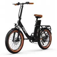 ONESPORT Hopfällbar elcykel - ONESPORT - OT16-2 - 48V 17Ah 250W - Räckvidd 120 km - Bluetooth