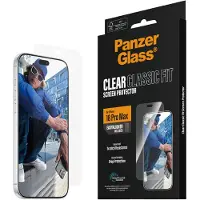 PanzerGlass iPhone 18 Pro Max Classic Fit EasyAligner skärmskydd av härdat glas - 9H