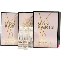 Yves Saint Laurent Provparfym YSL Provparfym Mon Paris EDT Lumiere Prov parfym fr kvinnor 1,2 ml / 0,04 oz - set med 3