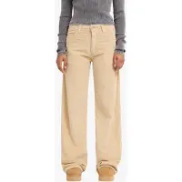 Roxy - Byxor dam - Surf Crush Cord Pant Pebble för Unisex - Storlek M - Beige