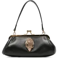 Kurt Geiger för kvinnor. 6059700109 Kensington-väska i skinn, svart (OSFA), Casual, Parti, Hud