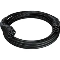 Go-e Go Echarger go-e Type 2 laddkabel Black Edition 22 kW, 7,5 m, svart