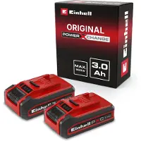 Einhell Batteri PXC Plus; 18 V; 3,0 Ah; Li-Ion; 2 st.