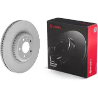 Brembo Bromsskiva 09D55023 fram, ventilerad, höggradigt förkolnad, 1 Stycke