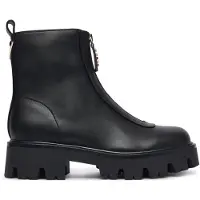 GUESS för kvinnor. FLFRR2ELE10 Boots Ryan svart (37), 1 till 3 cm, Zip, Casual, Polyester