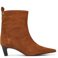 Tommy Hilfiger Kitten Heel Suede Ankle Boots