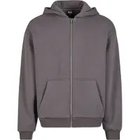 Urban Classics Fluffy Hoodie med Dragkedja magnet, L