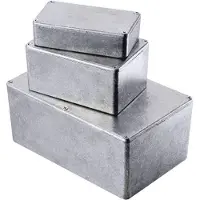 Hammond Electronics 1590ABK Universalhölje 93 x 39 x 31 Aluminium Pressgjutning Svart 1 st