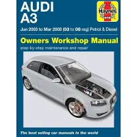 Audi A3 Petrol & Diesel (Jun 03 - Mar 08) Haynes Repair Manual