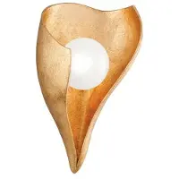 Hudson Valley Lighting Moonstone vägglampa vintage guld