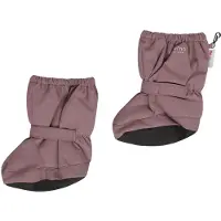 Minymo Skoskydd m. Fleece - Rose Taupe - - 6-12 mån - Skoskydd
