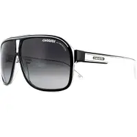 Carrera Aviator Mens Svart Mörkgrå Gradient Solglasögon