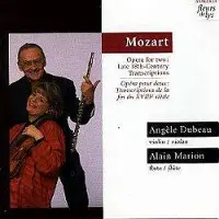 Analekta Dubeau Angèle/Alain Marion: Mozart Opera...