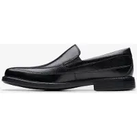 Clarks Cosgrove Fria Svarta Läderdojor