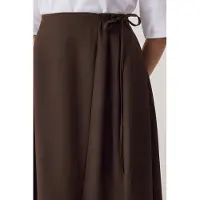 Trendyol Modest Dam Brun Enfärgad Maxi A-linje A-linje Modest Kjolar